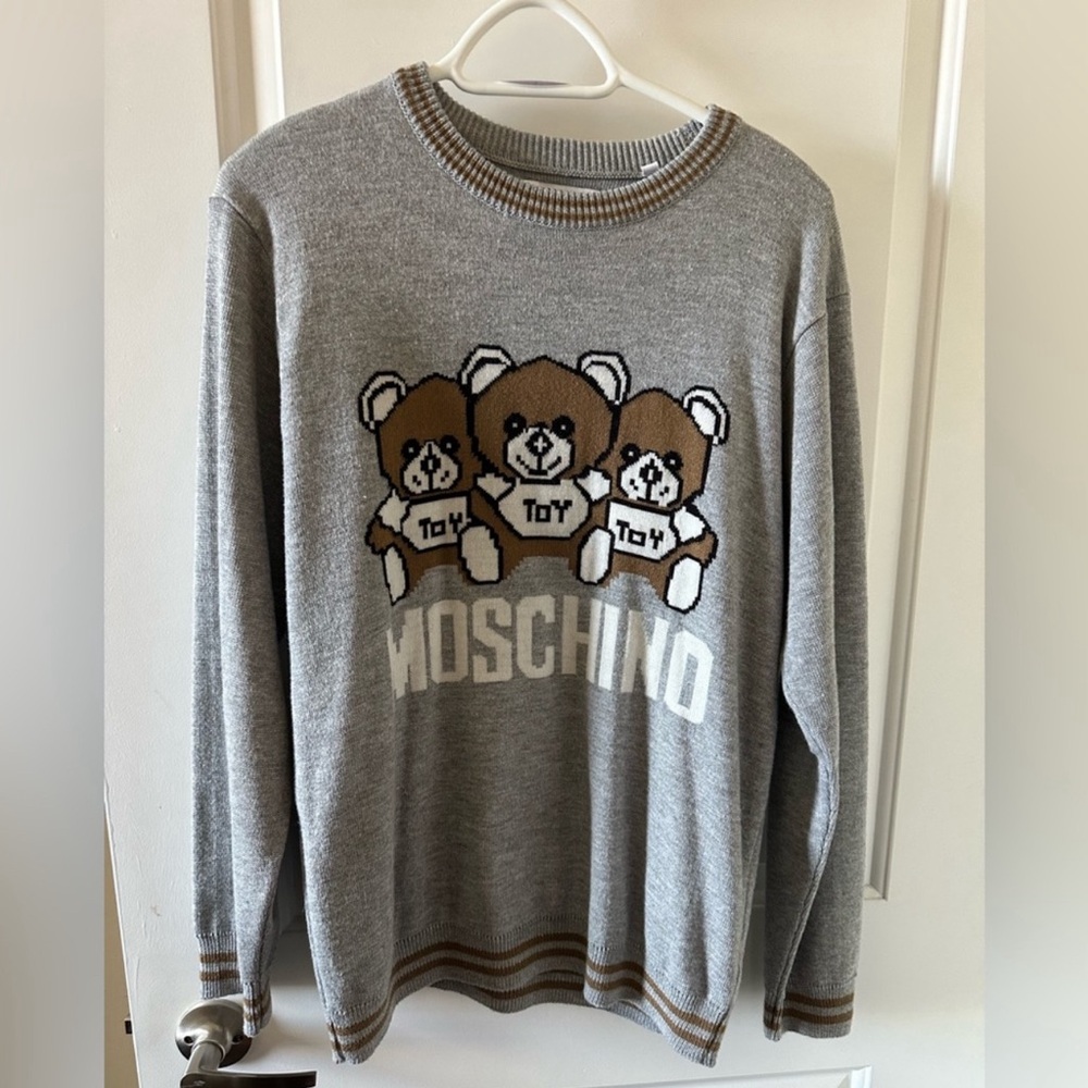 Moschino bear sweater